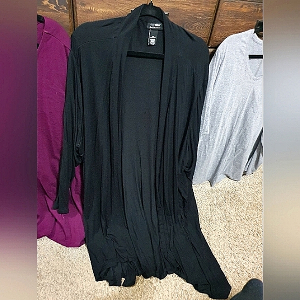 Womens 5x Long Flowy Cardigan Super Soft